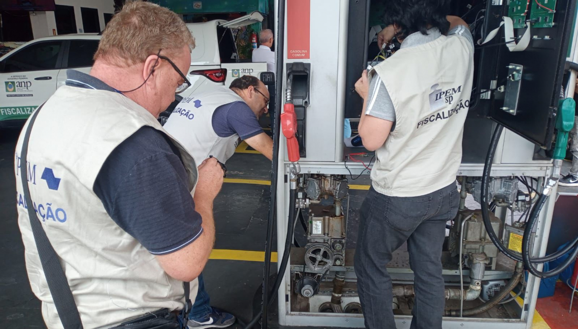 Em Salto, Ipem-SP realiza Operação Olhos de Lince em postos de combustíveis